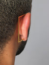 Monolith Ear Frame, Gold Vermeil.