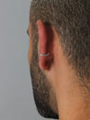 Moon Ear Cuffs, Sterling Silver.
