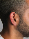 Tracker Ear Cuffs, Sterling Silver.