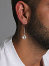 Spoon Sterling Silver Earring