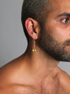 Gold Spoon Earring