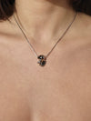 Replicant Heart, Sterling Silver Chain.