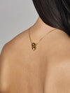 Replicant Heart, Gold Filled Chain.