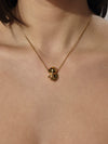 Replicant Heart, Gold Filled Chain.