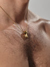 Replicant Heart, Gold Filled Chain.