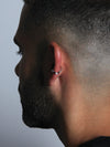 Small Sterling Silver Baroque Pearl Ear Cuffs
