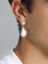 Baroque Pearl Drop Earring with a Sterling Silver Post