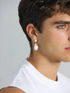 Baroque Pearl Drop Earring with a Sterling Silver Post