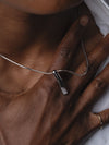 Warp, Sterling Silver Chain.
