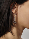 Spoon Sterling Silver Earring