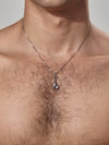 Sterling Silver Spoon Necklace with Box Chain