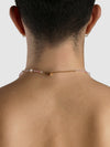 Zipolite Pearl Necklace, Pink Tourmaline.