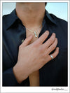 Warp, Sterling Silver Chain.