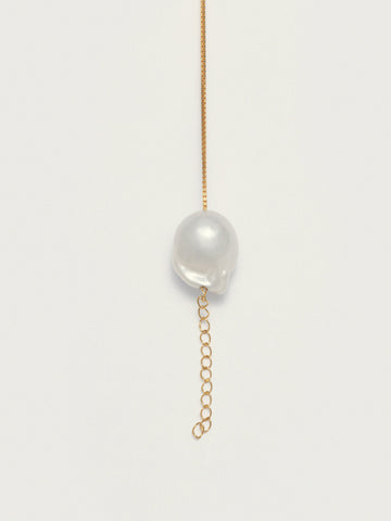 B. Pearl Bracelet, Gold Vermeil Chain.