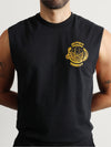 Sentient Academy Merch Black Sleeveless Tank Tee
