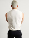 Sentient Academy Merch Ivory Sleeveless Tank Tee