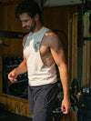 Sentient Academy Merch Ivory Sleeveless Tank Tee