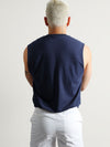 Sentient Academy Merch Navy Sleeveless Tank Tee