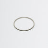 Roulette Ring, Black Enamel Silver.