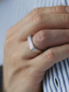 Planar Ring, Sterling Silver.
