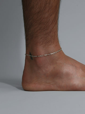Versatile Anklet, Silver or Gold.