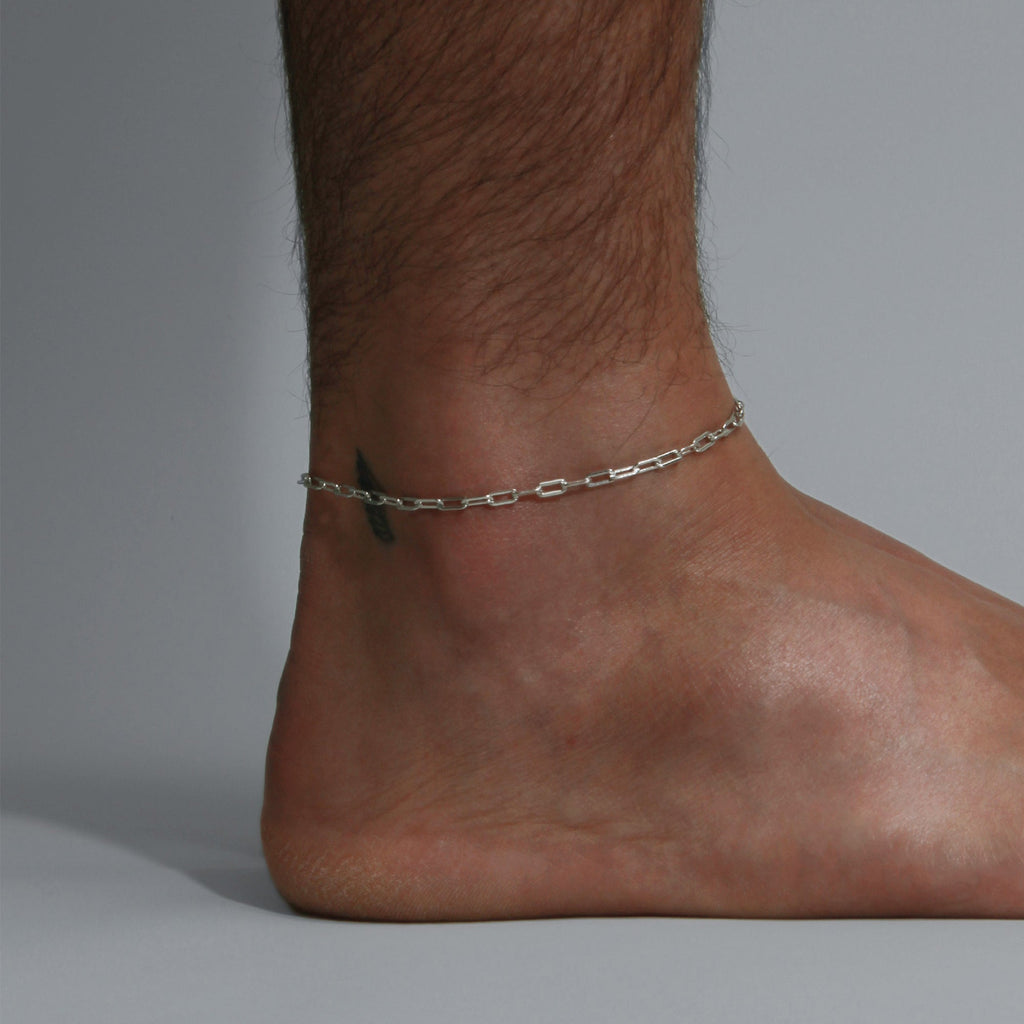 The "0" Anklet, Silver or Gold.