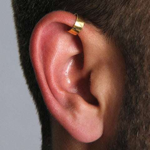 Tracker Ear Cuffs, Gold Vermeil.