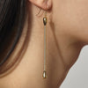 ASMR Earring, Gold Micron Plated.