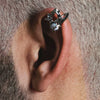 Annihilation Ear Cuff, Sterling Silver Opal.