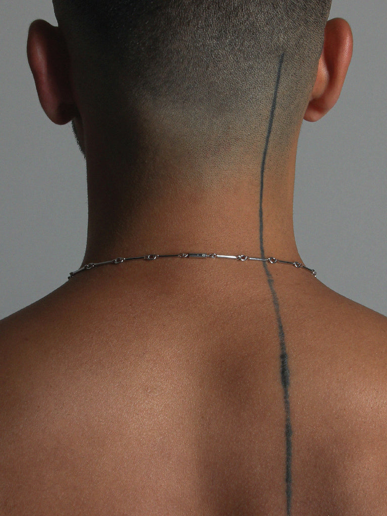 The "1" Chain, Sterling Silver.