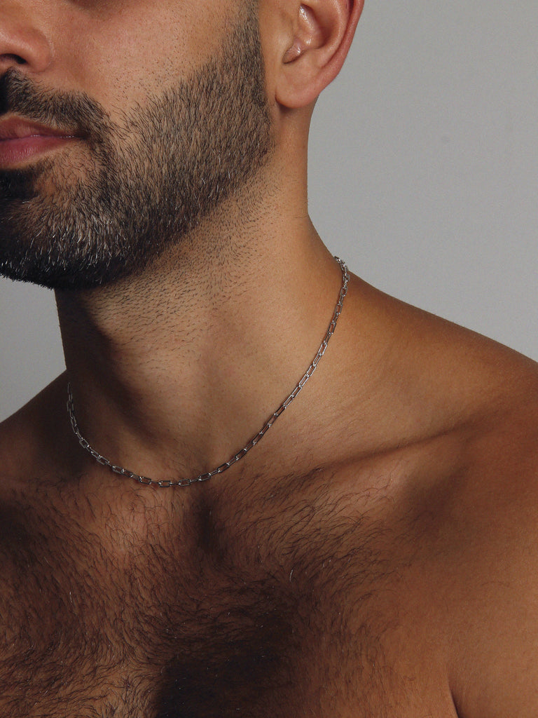 The "0" Chain, Sterling Silver.