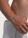 Kauai Pearl Bracelet, Green Apatite.