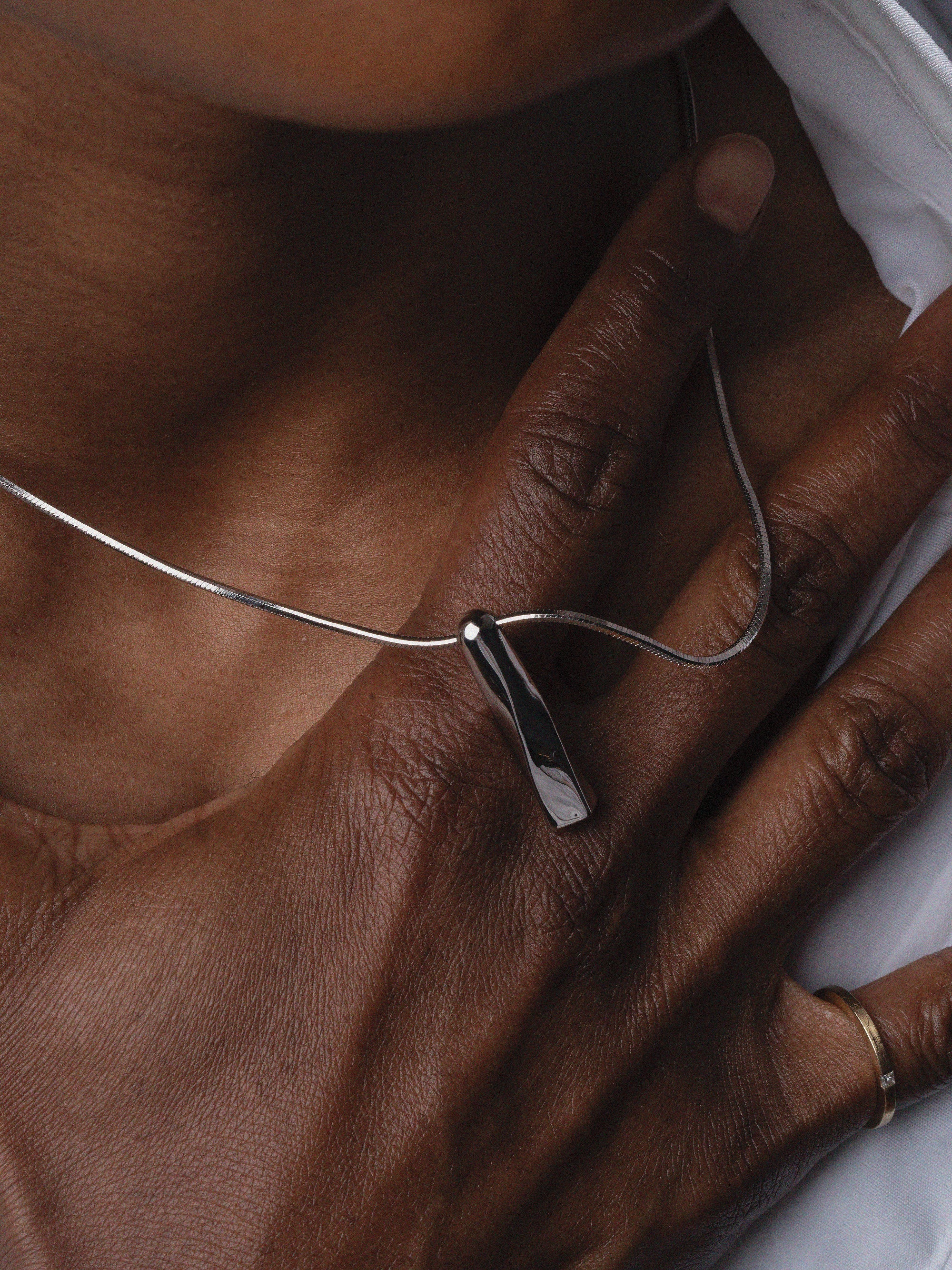 Warp, Sterling Silver Chain. – Sentient Jewelry