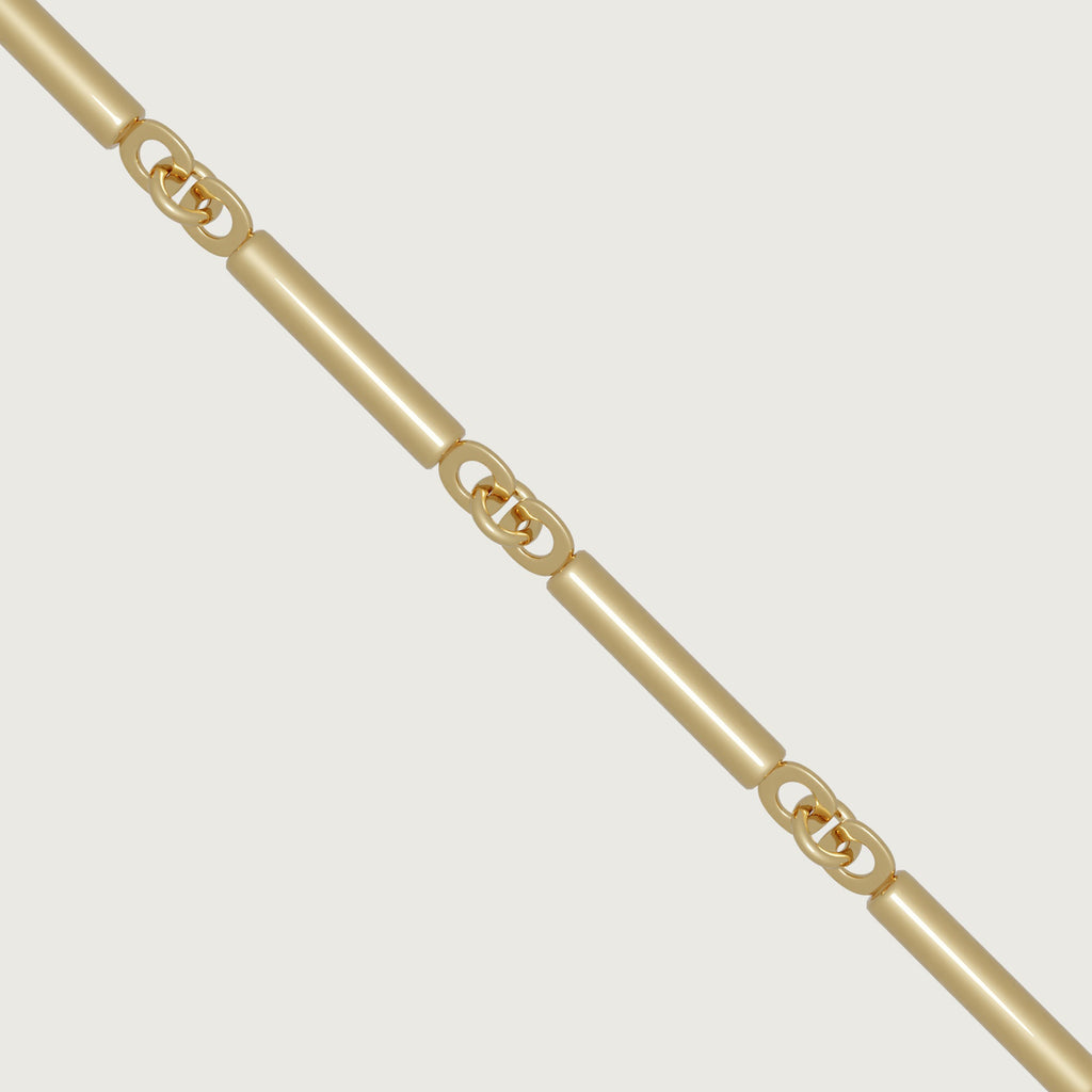 The "1" Chain, Gold Vermeil.