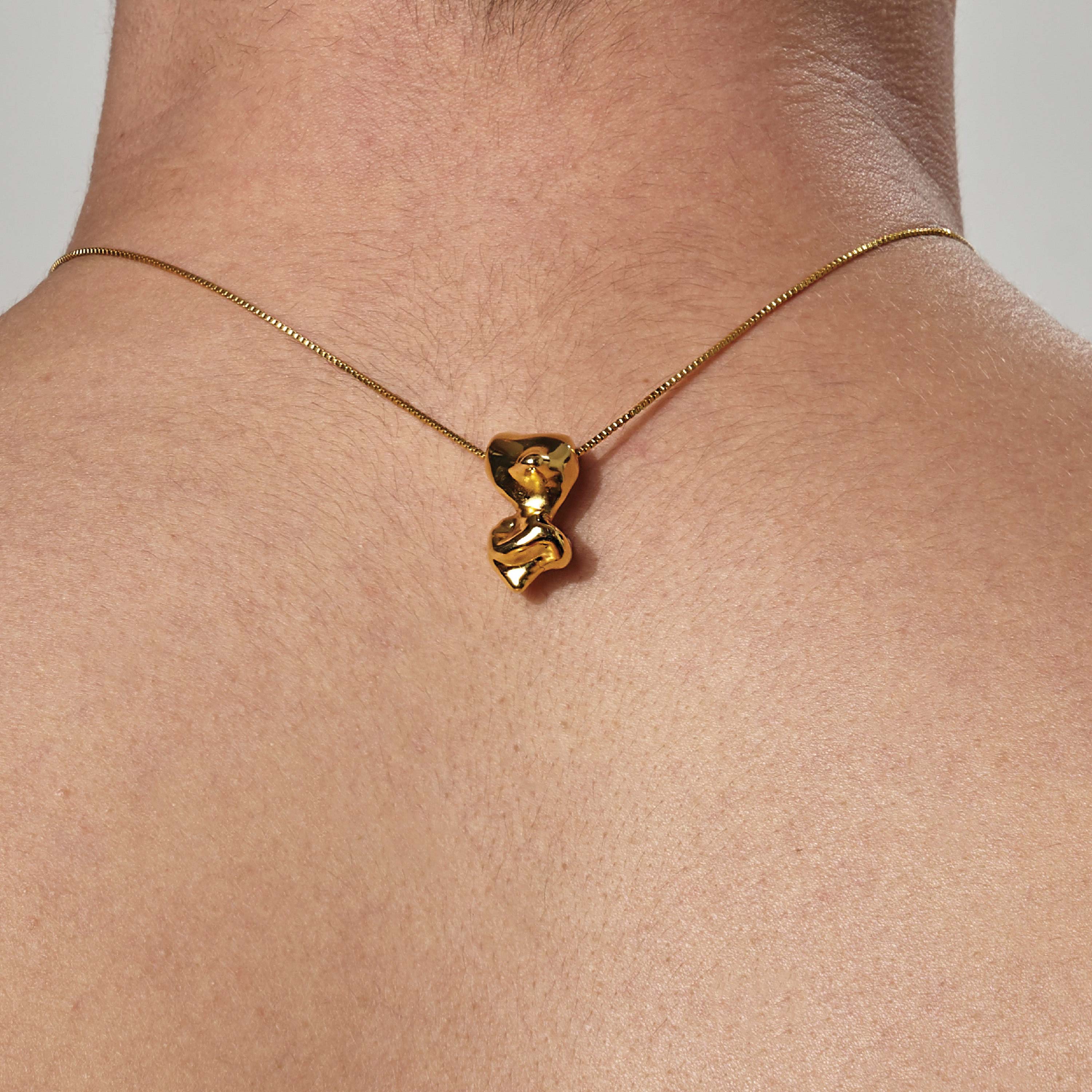 Replicant Satellite, Gold Filled Chain. – Sentient Jewelry