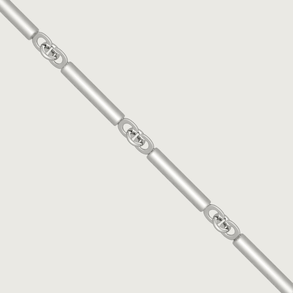 The "1" Bracelet, Silver or Gold.