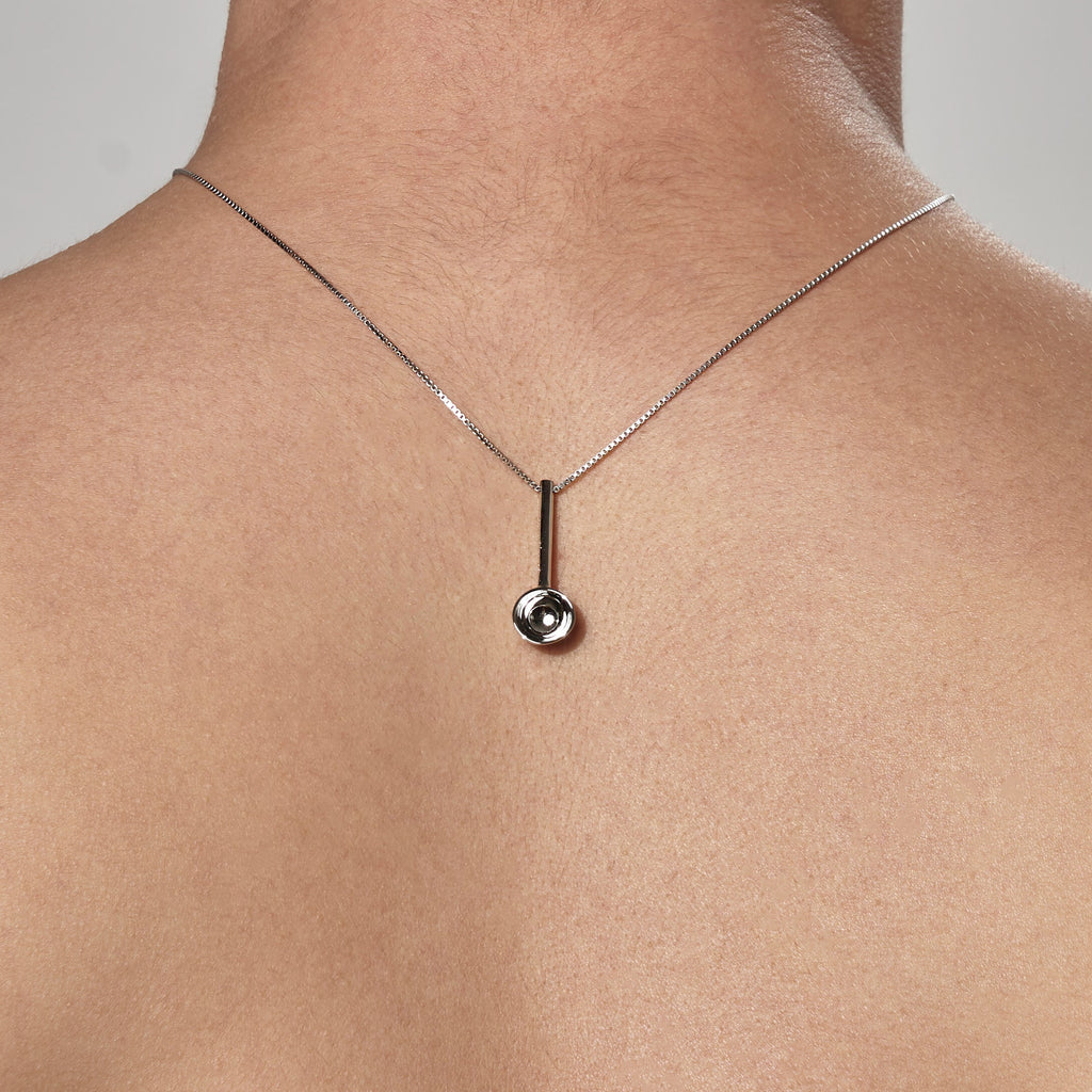 Ladle, Sterling Silver Chain.