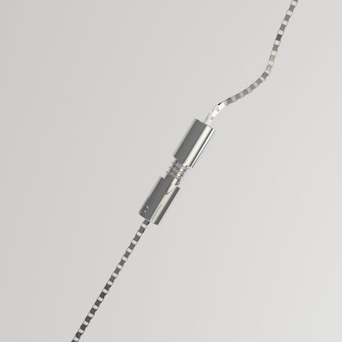 Tether BX, Sterling Silver Chain.