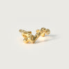 Anthill Ring, Gold Vermeil.