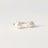 B. Pearl Duo Ring, Gold Vermeil.