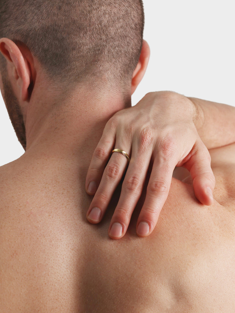 Echo Ring, Gold Vermeil.