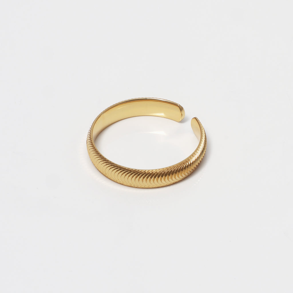 Echo Ring, Gold Vermeil.