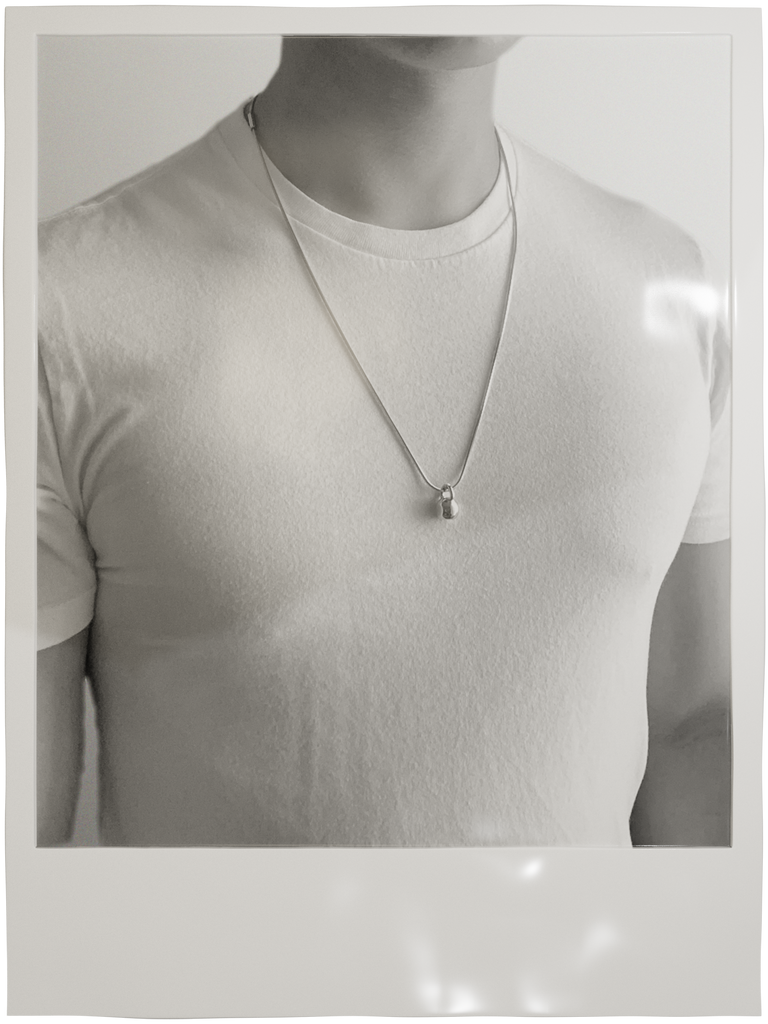 Tether 8SP, Sterling Silver Chain.