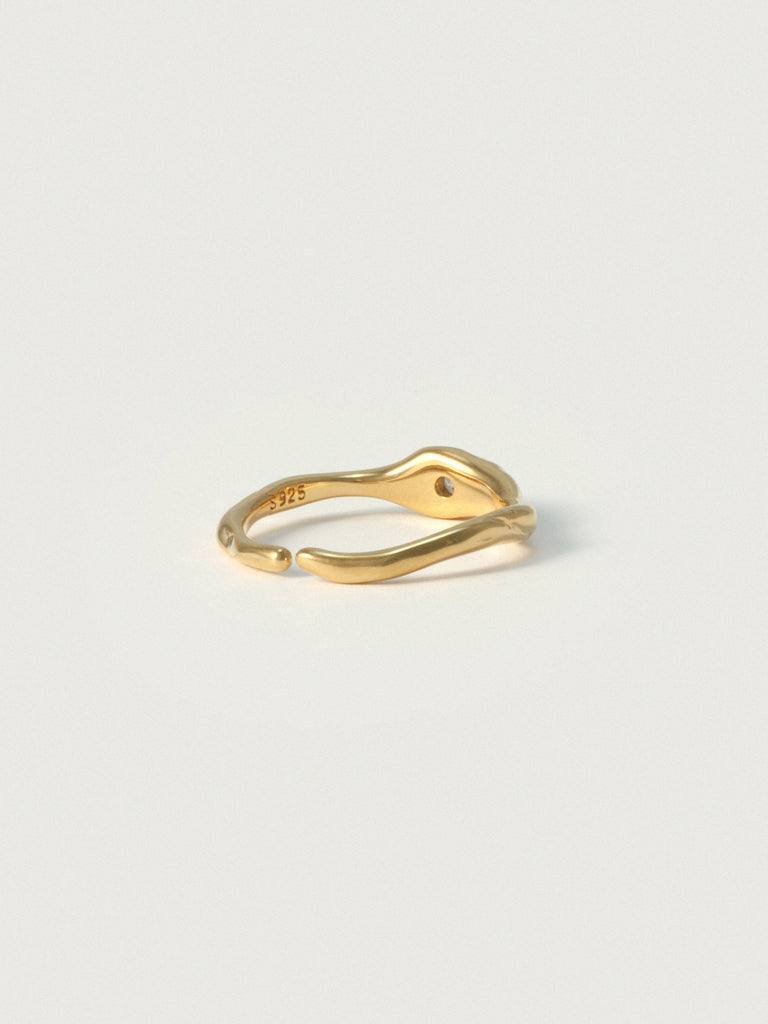 Promise Ring, Gold Vermeil.
