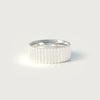 Ridge Ring Max, Sterling Silver.