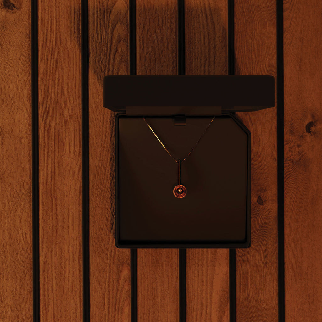 Gold Spoon Mens Designer Necklace 