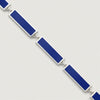Skyspace Bracelet, Lapis Silver.