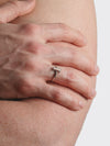 Welcome Ring, Pink Shell Silver.