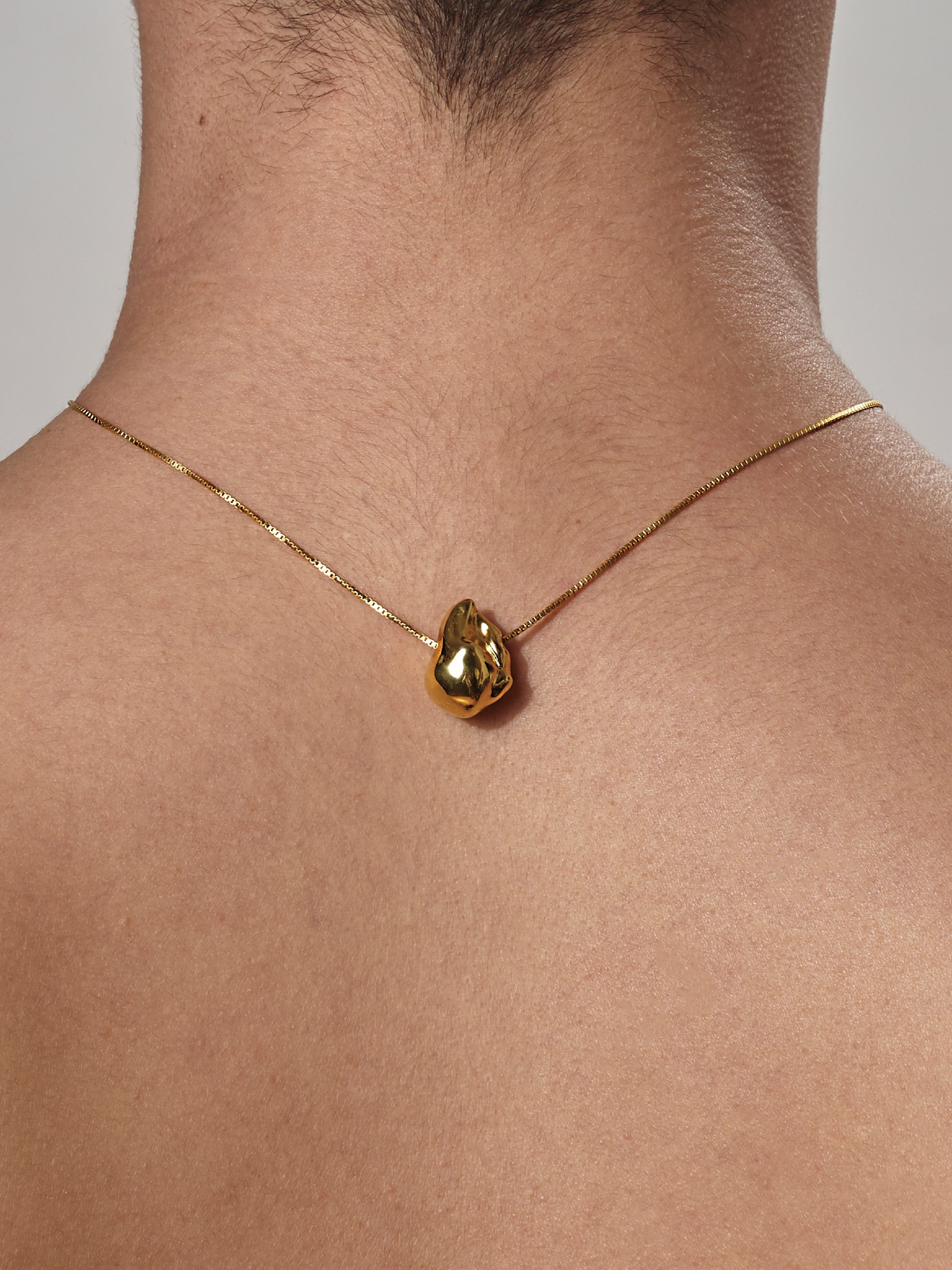 Replicant Heart, Gold Filled Chain. – Sentient Jewelry