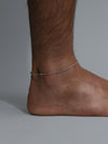 The "1" Anklet, Silver or Gold.